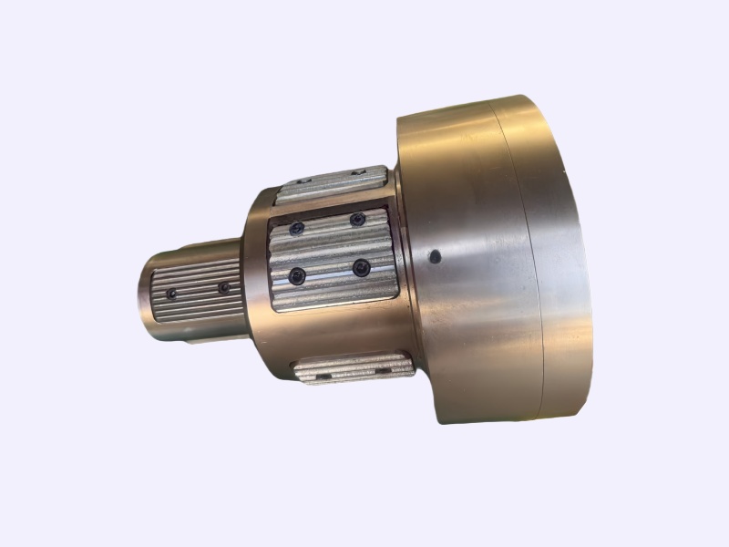 气缸式无轴放卷，收卷夹头